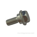 Hex Head Flange Washer Bolt Zink bersalut